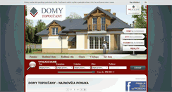 Desktop Screenshot of domytopolcany.sk
